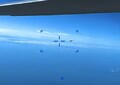 Le immagini dell'impatto tra drone Usa e jet russo