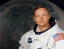 Neil  Armstrong, il primo uomo che ha camminato sulla Luna (fonte: NASA) (ANSA)