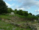 Le rovine del teatro romano a Tuscolo (fonte: Renato Clementi) (ANSA)