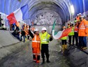 A giugno lo studio di fattibilità sul tunnel del Frejus 5G (ANSA)