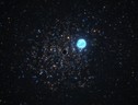 Scoperto un buco nero nascosto in un ammasso stellare (fonte: ESO/M. KORNMESSER) (ANSA)