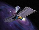 Rappresentazione artistica del telescopio spaziale James Webb (fonte: ESA) (ANSA)