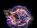 I resti della supernova Cassiopeia A (fonte: NASA/CXC/SAO)  (ANSA)