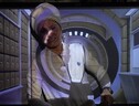  AstroSam emula una scena del film ‘2011 Odissea nello spazio’ (fonte: Twitter) (ANSA)