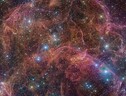 Catturato un fantasma cosmico, sono i resti di una supernova (fonte: ESO/VPHAS+) (ANSA)