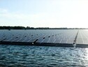 Esempio di impianto fotovoltaico galleggiante (ANSA)