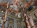 Penone alla Galleria Borghese con i suoi Gesti Universali (ANSA)