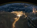 Il delta del Nilo visto dallo spazio (fonte: Nasa) (ANSA)