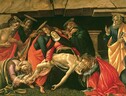 Compianto sul Cristo morto con i santi Girolamo, Paolo e Pietro, di Sandro Botticelli (fonte: Wikimedia) (ANSA)