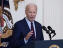 Il presidente Usa Joe Biden illustra i successi del Piano per il clima (ANSA)