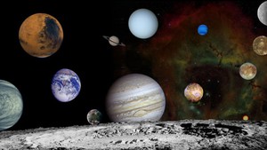Rappresentazione grafica dei pianeti del nostro Sistema Solare (fonte: NASA) (ANSA)