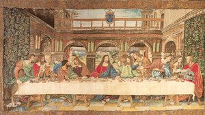 Alla Venaria All'ombra di Leonardo, arazzi e cerimonie papali (ANSA)
