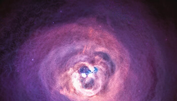 L'ammasso di galassie di Perseo fotografato dal telescopio orbitante Chandra della Nasa (fonte: NASA) (ANSA)