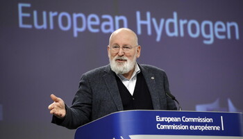 Il vicepresidente della Commissione europea Frans Timmermans (ANSA)