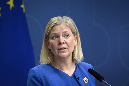 La prima ministra svedese, Magdalena Andersson
