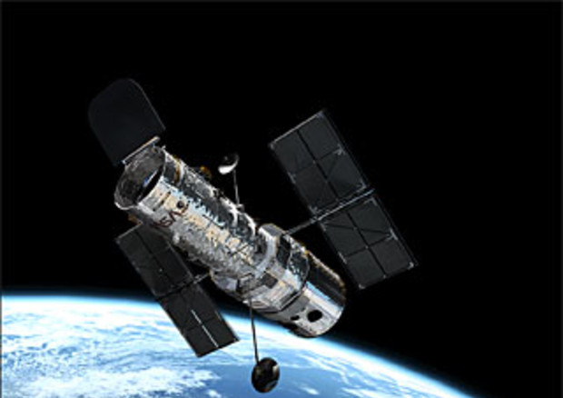 Il telescopio spaziale Hubble (Fonte: Nasa) © Ansa