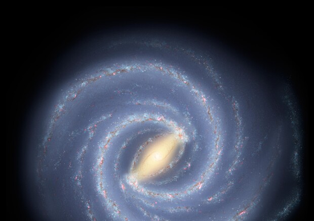 La Via Lattea (fonte: NASA/JPL-Caltech) © Ansa