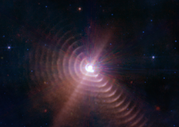 Osservato per la prima volta come la luce delle stelle può spingere la materia (fonte: NASA, ESA, CSA, STScI, JPL-Caltech) © Ansa