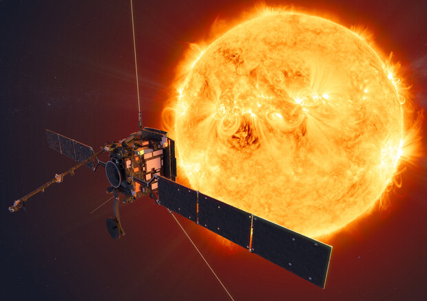Secondo incontro ravvicinato tra la sonda Solar Orbiter e il Sole (fonte: Esa) © Ansa