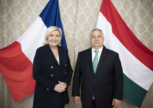 Orban incontra Le Pen, 'errata la politica sanzionatoria Ue' © EPA