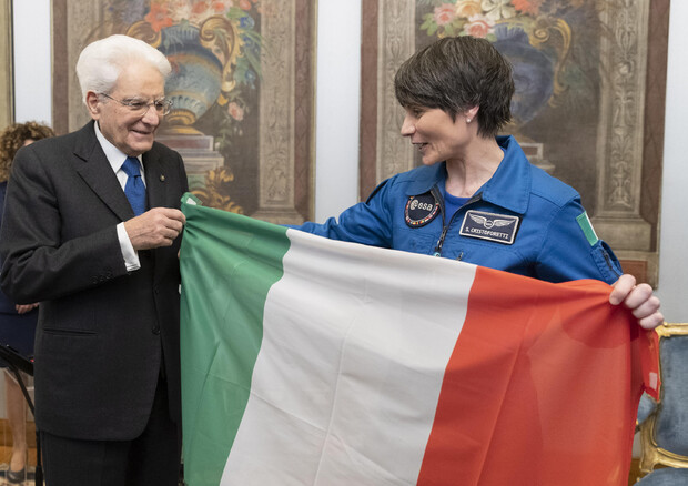 Quirinale: Mattarella riceve l'astronauta Samantha Cristoforetti © ANSA