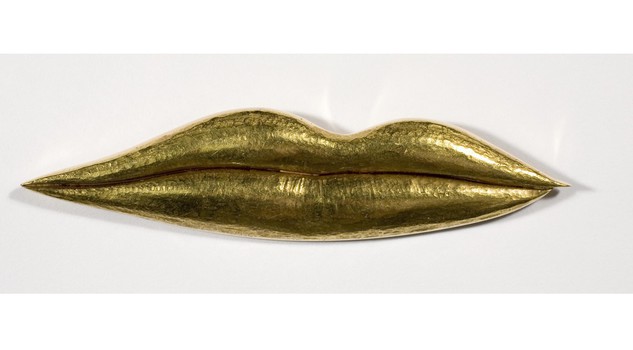 Man Ray for NARS_Untitled (Gold Lips)_Image