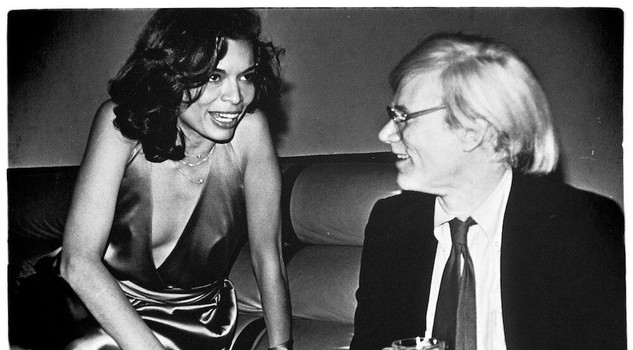 Andy Warhol and Bianca Jagger credit: Anton Perich