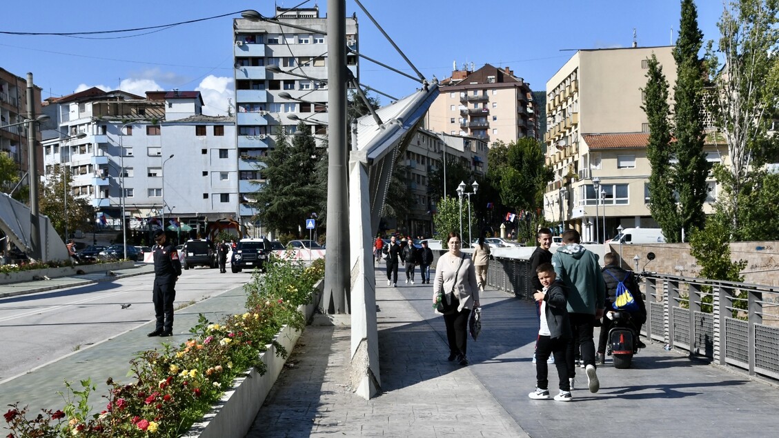 Il ponte 'conteso' di Mitrovica