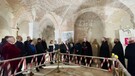 Sisma, a Norcia ricostruita la cripta di San Benedetto (ANSA)