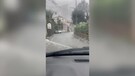 Maltempo, nubifragio anche a Capri: cascate d'acqua lungo le strade (ANSA)