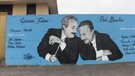 Napoli, a Scampia inaugurato murale dedicato a Falcone e Borsellino(ANSA)