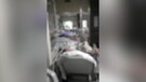 Napoli, pieno il pronto soccorso del Cardarelli: pazienti in barella in sala d'attesa(ANSA)