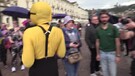 Eurovision, il flash mob dei Subwoolfer(ANSA)