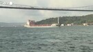 Grano, la prima nave battente bandiera turca attraversa il Bosforo (ANSA)