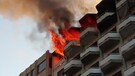Incendio in un appartamento a Taranto, morta un'anziana (ANSA)