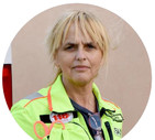 Marina Vanzetta. Operatrice del 118 di Verona, ha soccorso una anziana donna e le è stata accanto fino alla morte © ANSA