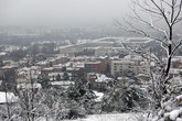 Ondata gelo 'storica', neve in città Nord e possibile a Roma (ANSA)