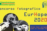 La locandina del concorso - fonte: Twitter, profilo Europe Direct Emilia-Romagna (ANSA)