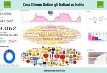 Cosa dicono gli italiani su Ischia online da DataMediaHub (ANSA)