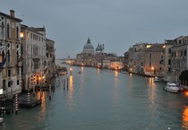 Il Canal Grande a Venezia (ANSA)