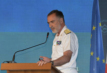 Il capo di Stato maggiore della Marina Militare Enrico Credendino (ANSA)