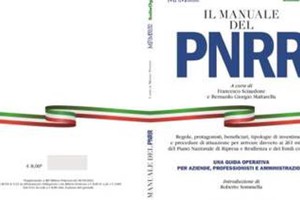 La copertina del libro 'Il manuale del Pnrr' (ANSA)