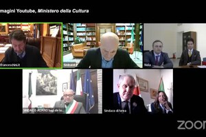Ivrea Capitale italiana del libro 2022: l'annuncio di Franceschini (ANSA)