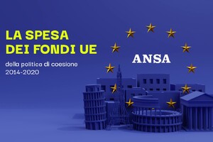La spesa della politica di Coesione in Italia (ANSA)
