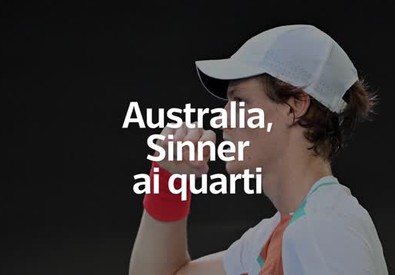 Australian Open, Sinner batte De Minaur e vola ai quarti