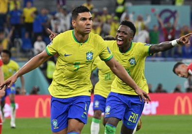 Mondiali: Casemiro porta il Brasile negli ottavi (ANSA)