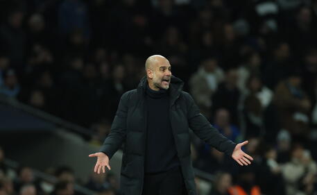 L'allenatore del Manchester City, Guardiola © EPA