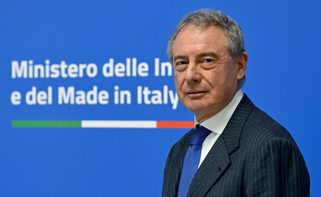 Il ministro delle Imprese e del Made in Italy Adolfo Urso © ANSA