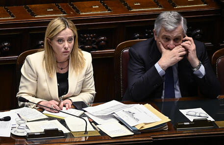 La premier, Giorgia Meloni, e il ministro degli Esteri, Antonio Tajani © ANSA