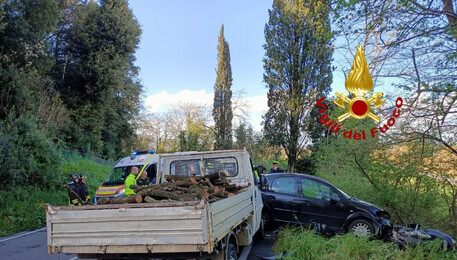 Due morti in un incidente stradale alla periferia di Perugia (ANSA)